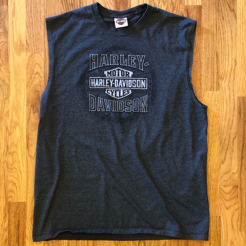 Harley Davidson Cutoff Shirt